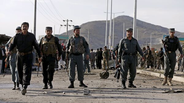 Policía en Afganistan - Sputnik Mundo