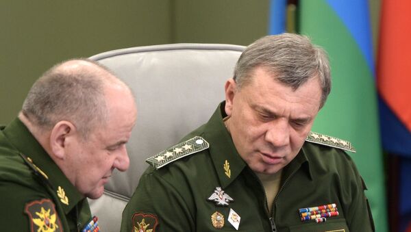 Yuri Borísov, viceministro de Defensa de Rusia (dcha.) - Sputnik Mundo