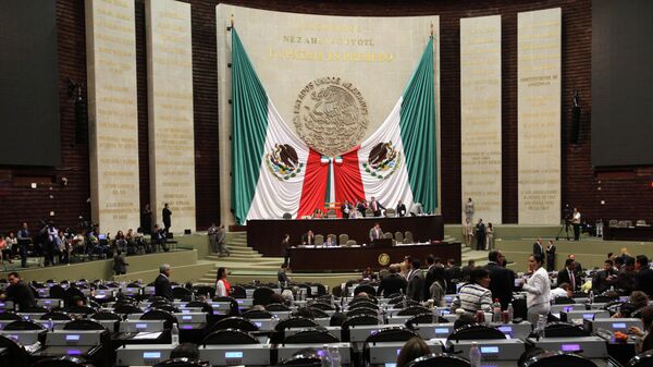 Mexico's national Congress in Mexico City - Sputnik Mundo