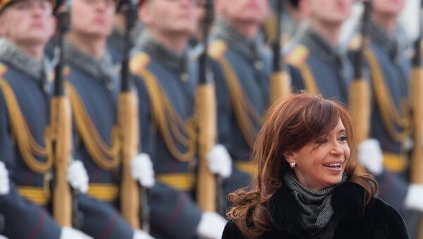 Cristina Fernádez de Kirchner, presidenta de Argentina - Sputnik Mundo