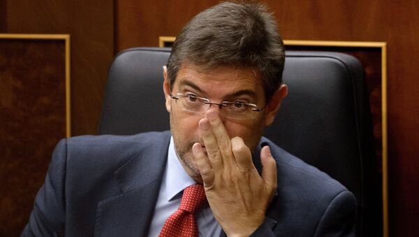 Rafael Catalá, ministro de Justicia de España - Sputnik Mundo
