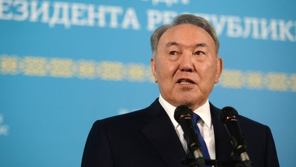 Nursultán Nazarbáyev, actual presidente de Kazajistán - Sputnik Mundo