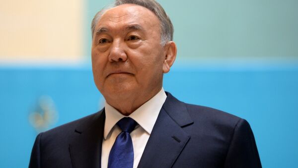 Nursultán Nazarbáev, presidente de Kazajistán - Sputnik Mundo