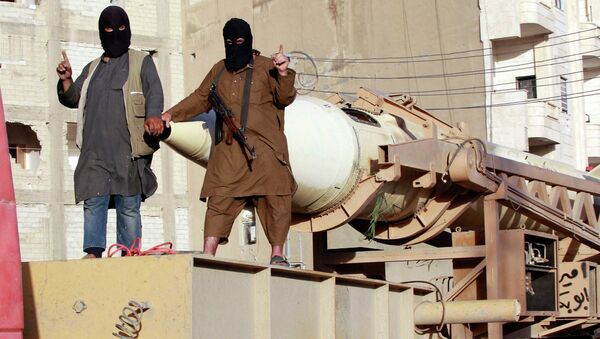 Combatientes del grupo yihadista Estádo Islámico - Sputnik Mundo