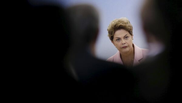 Dilma Rousseff, presidenta de Brasil (archivo) - Sputnik Mundo
