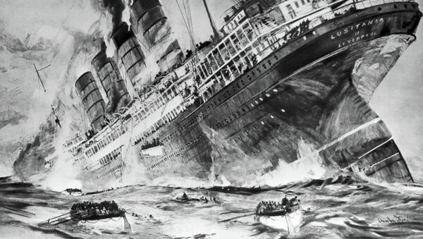 Irlanda honra a las víctimas del hundimiento del Lusitania - Sputnik Mundo
