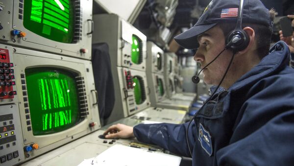 Tripulación del submarino USS Viksburg (archivo) - Sputnik Mundo