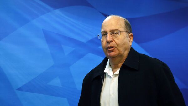 Moshe Yaalon, ministro de Defensa de Israel - Sputnik Mundo