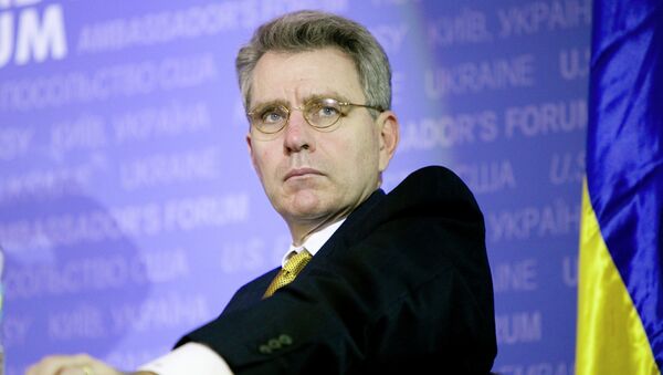 Geoffrey R. Pyatt, embajador estadounidense en Ucrania - Sputnik Mundo