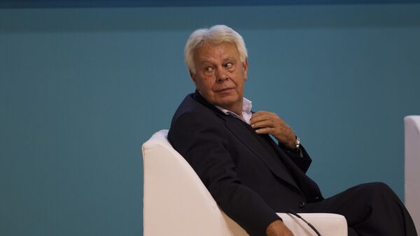 Felipe González, expresidente del Gobierno español - Sputnik Mundo