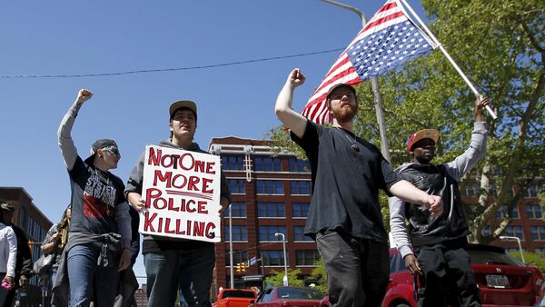 Protestas en Cleveland - Sputnik Mundo