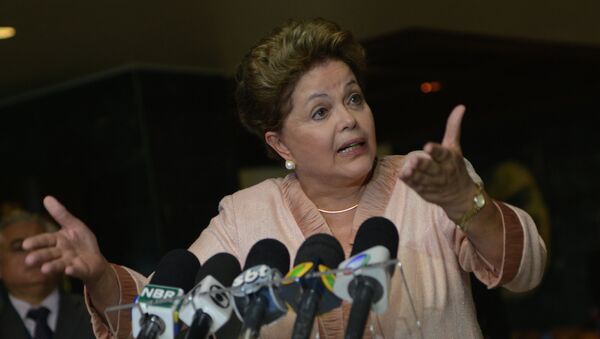 Brazilian President Dilma Rousseff gives a press conference in Havana - Sputnik Mundo