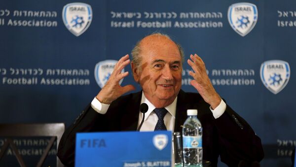 Sepp Blatter, presidente de la FIFA - Sputnik Mundo