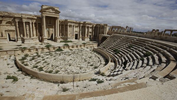 Ciudad  de Palmira antes de la conquista por EI (archivo) - Sputnik Mundo