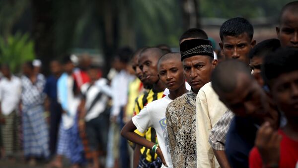 rohinyá migrants who arrived in Indonesia - Sputnik Mundo