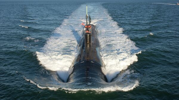 Submarino estadounidense de la clase Virginia - Sputnik Mundo