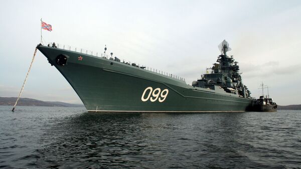 Crucero pesado Pedro el Grande de la Flota rusa del Norte - Sputnik Mundo