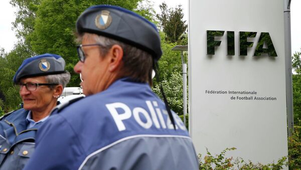 Policía de Zúrich en Congreso de la FIFA - Sputnik Mundo
