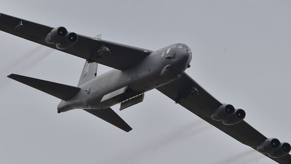 A US Air Force B-52 bomber - Sputnik Mundo
