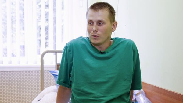Alexandr Alexándrov, uno de los ciudadanos rusos detenidos en Donbás - Sputnik Mundo