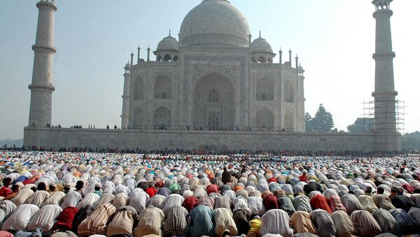 Ell Taj Majal, en Agra (la India) - Sputnik Mundo