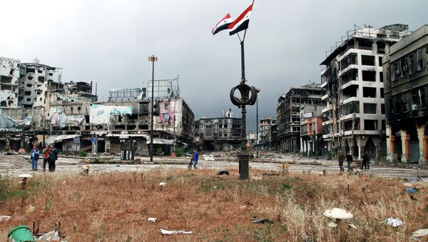 La situación en Homs, Siria (archivo) - Sputnik Mundo