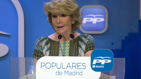 Esperanza Aguirre, presidenta del Partido Popular - Sputnik Mundo