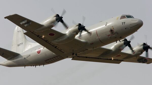 Avión patrulla P3C de la Fuerza Marítima de Autodefensa de Japón - Sputnik Mundo