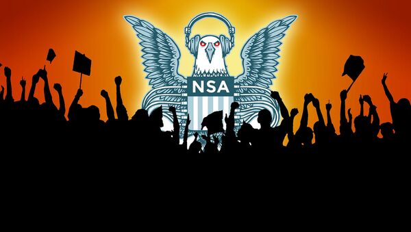 Cartel contra las escuchas de la NSA - Sputnik Mundo