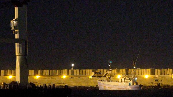 El barco Marianne de Gotemburgo en el puerto de Ashdod - Sputnik Mundo