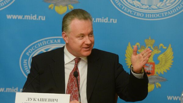 Alexandr Lukashévich, actual portavoz de Exteriores de Rusia - Sputnik Mundo