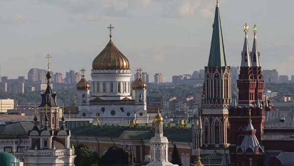 Una vista del centro de Moscú - Sputnik Mundo