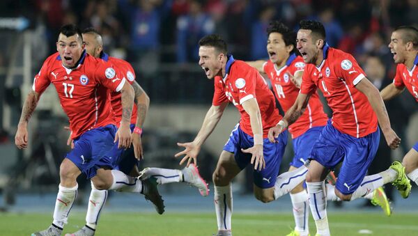 La selección de Chile gana la final de la Copa América - Sputnik Mundo
