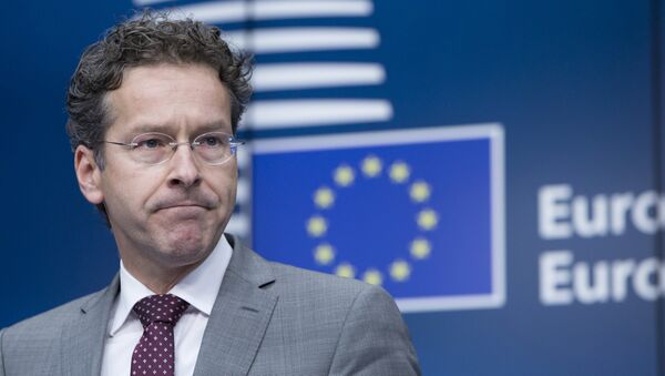El presidente del Eurogrupo, Jeroen Dijsselbloem - Sputnik Mundo