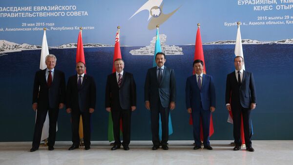 Reunión de los jefes de los gobiernos de UEEA en Kazajstán, el 29 de mayo, 2015 - Sputnik Mundo