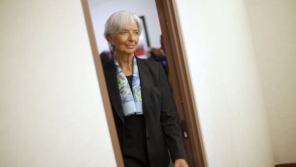 Christine Lagarde, directora del FMI - Sputnik Mundo