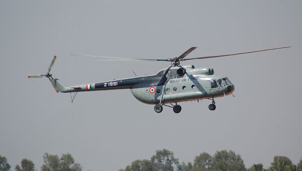 Helicóptero Mi-8 de Fuerzas Aéreas de India - Sputnik Mundo