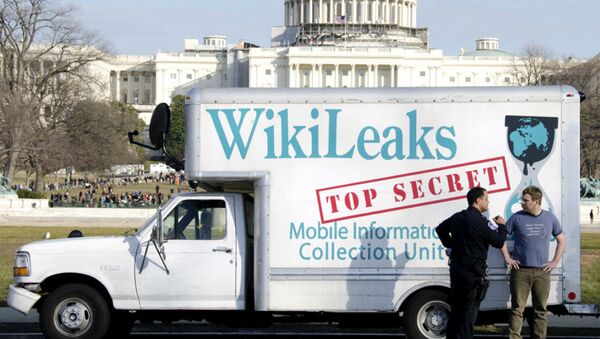 Vehículo de Wikileaks - Sputnik Mundo