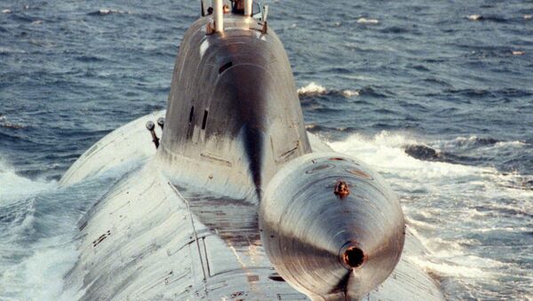 Submarino nuclear del Proyecto 971 'Shchuka-B' - Sputnik Mundo