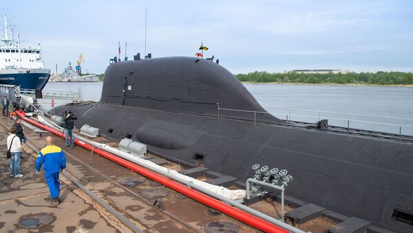 Submarino nuclear de Rusia del proyecto Yasen - Sputnik Mundo
