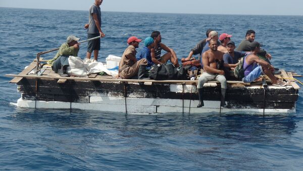 Migrantes cubanos - Sputnik Mundo