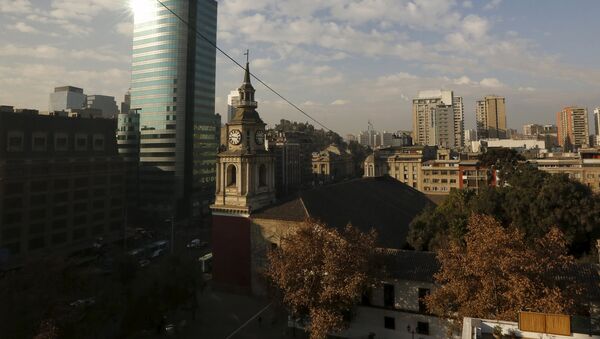 Iglesia de San Francisco en Santiago de Chile - Sputnik Mundo