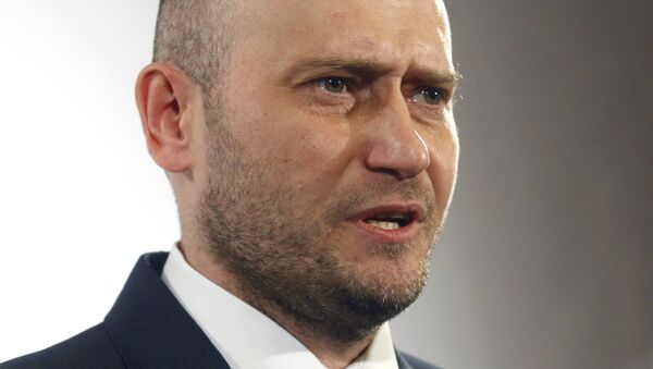 Dmitri Yarosh, líder del ultraderechista grupo ucraniano Pravy Sektor - Sputnik Mundo