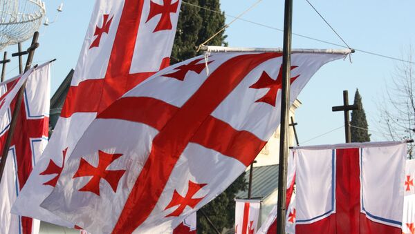 Banderas de Georgia - Sputnik Mundo