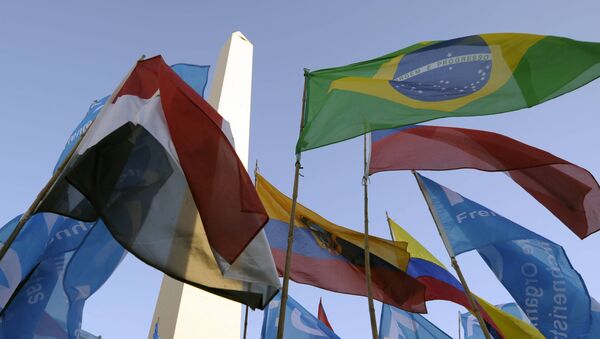 Banderas de Mercosur (archivo) - Sputnik Mundo