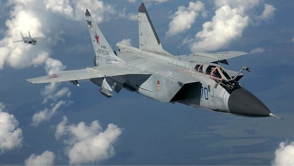 Caza interceptor MiG-31 - Sputnik Mundo