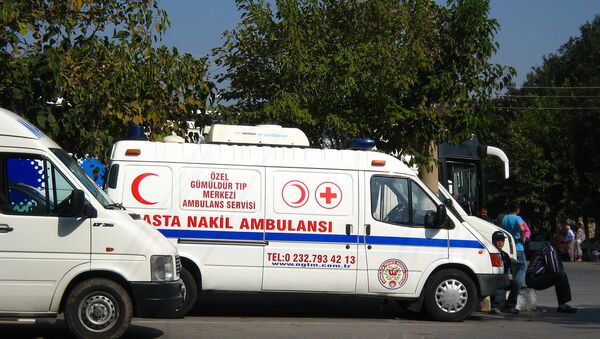 Ambulancia turca - Sputnik Mundo