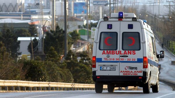 Ambulancia turca - Sputnik Mundo