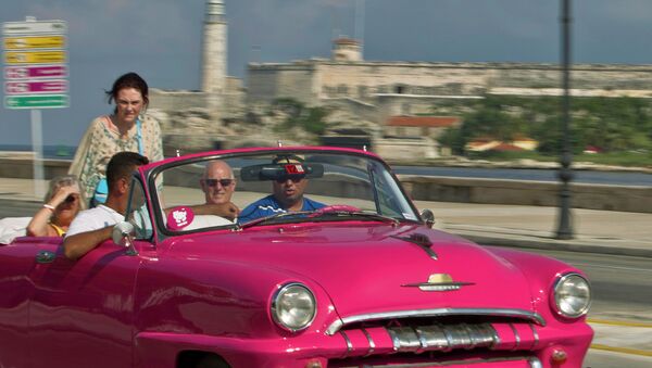 Turistas en la Habana - Sputnik Mundo