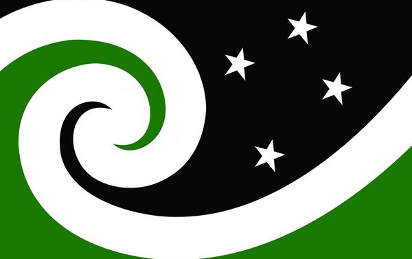 Uno de los diseños para la nueva bandera de Nueva Zelanda - Sputnik Mundo